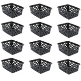 Cesta organizadora multiusos extragrande, 12 piezas